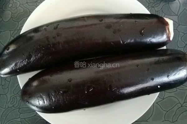 金针肉末烧茄子的做法图解2
