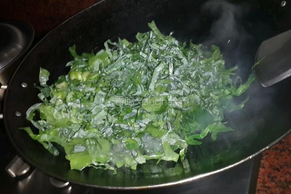 牛肉芥兰炒饭的做法图解3