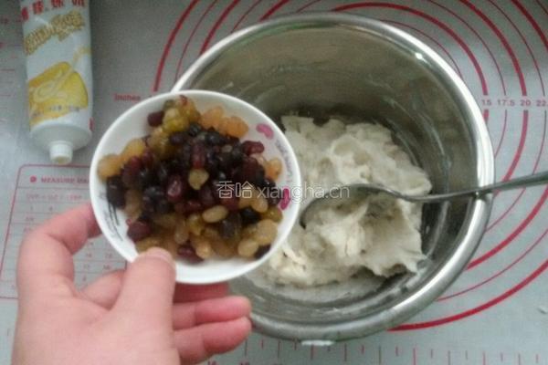 梅花密豆山药的做法图解5