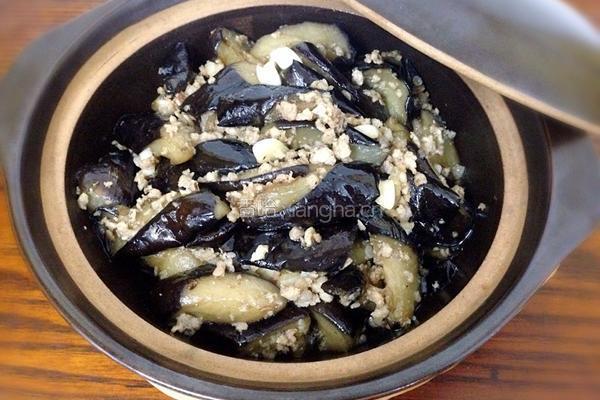 蒜香肉末茄子的做法图解8