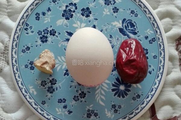 红枣鸡蛋羹的做法图解1