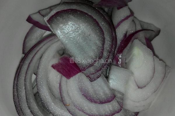 洋葱肉末炒鸡蛋的做法图解2