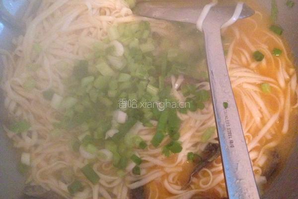 泥鳅面条的做法图解6