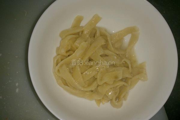 薯米云吞牛肝菌红薯面(虾仁)的做法图解11