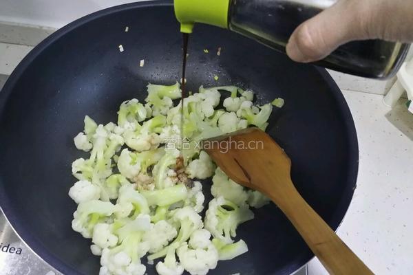 清炒花菜的做法图解4