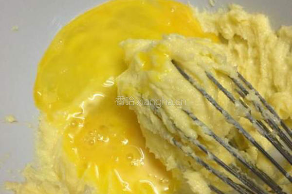 杏仁可可粉饼干的做法图解3