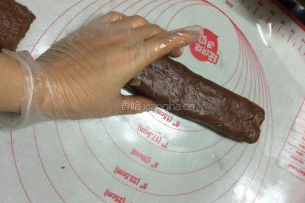 杏仁可可粉饼干的做法图解7