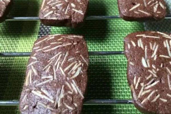 杏仁可可粉饼干的做法图解10