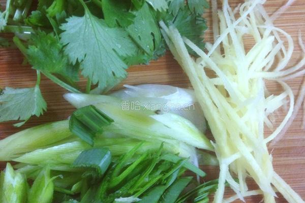 高汤菠菜粥的做法图解3