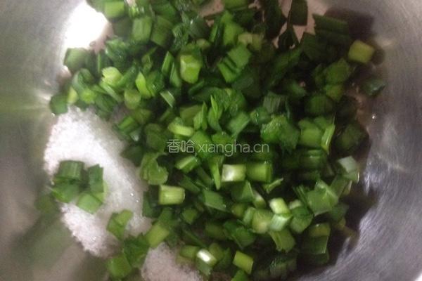 韭香豆腐的做法图解4