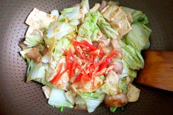 白菜豆腐的做法图解8