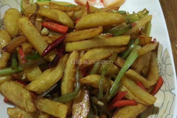 香煎土豆条的做法图解6