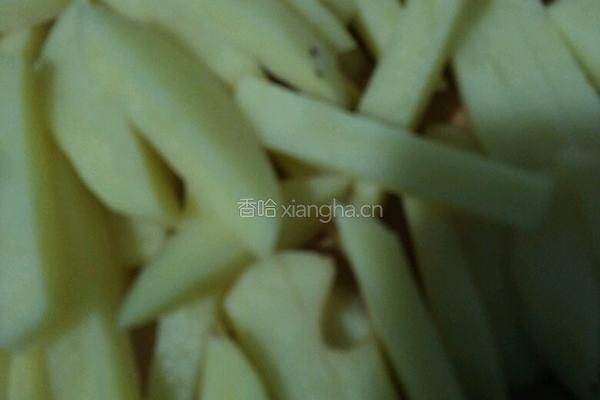 香煎土豆条的做法图解1
