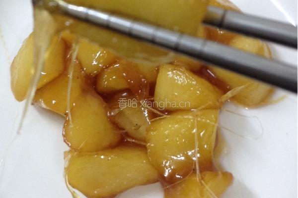 拔丝苹果的做法图解10