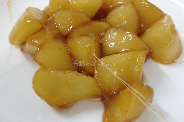 拔丝苹果的做法图解11