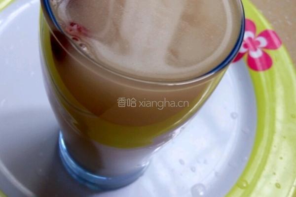 苦瓜红皮花生奶的做法图解4