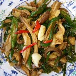 双椒肚丝的做法[图]
