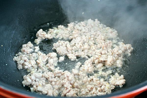 肉末泡菜豆腐的做法图解4