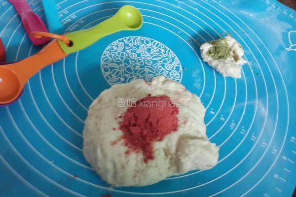 小猪豆沙包的做法图解4