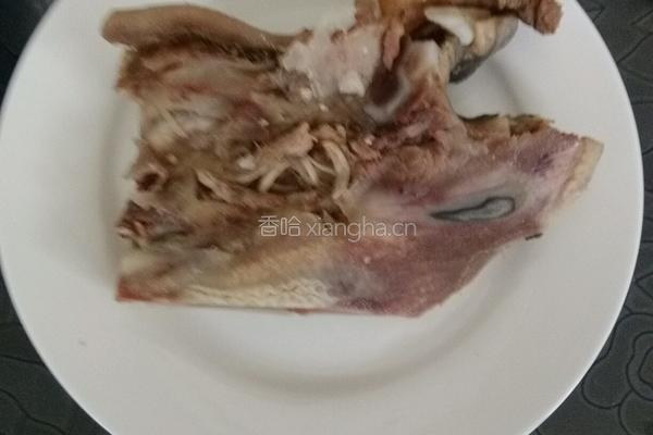 尖椒牛头肉的做法图解1