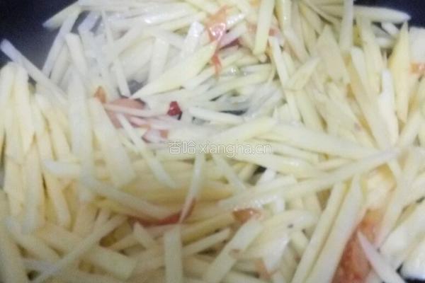 剁椒土豆丝的做法图解4