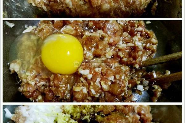 鲜肉菠菜猫耳混沌的做法图解2