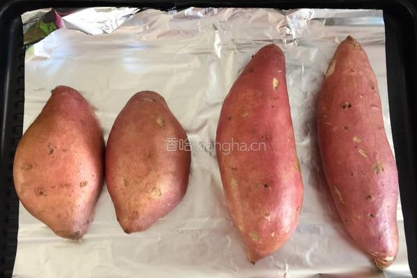 烤红薯的做法图解1