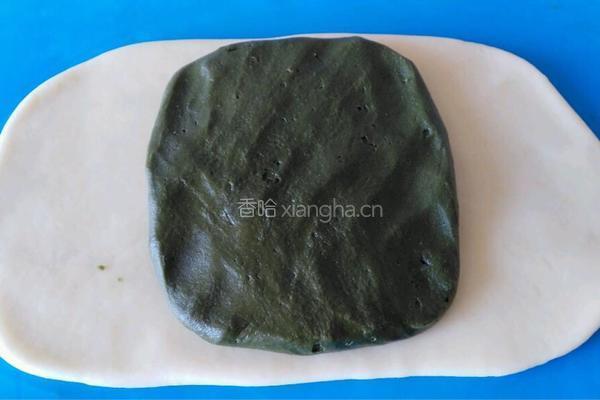 抹茶豆沙酥的做法图解3