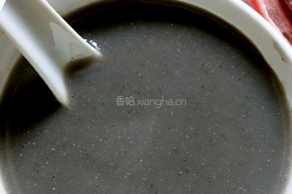 黑芝麻糊
