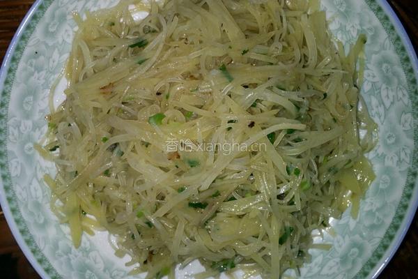 醋香土豆丝的做法图解5