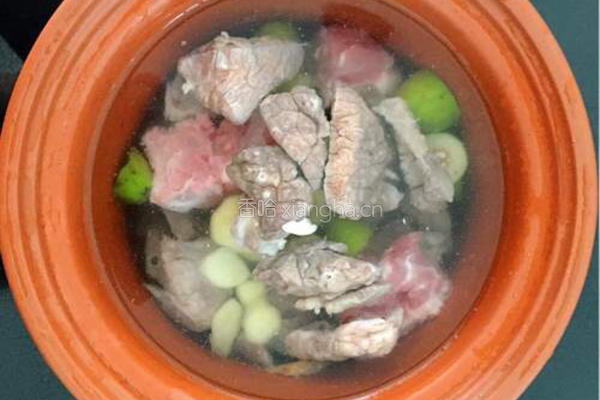 橄榄猪肺汤的做法图解5