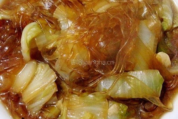 白菜炖宽粉的做法图解9
