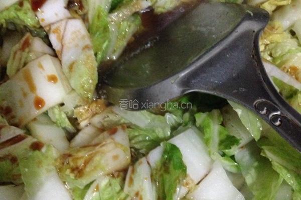 白菜炖宽粉的做法图解4