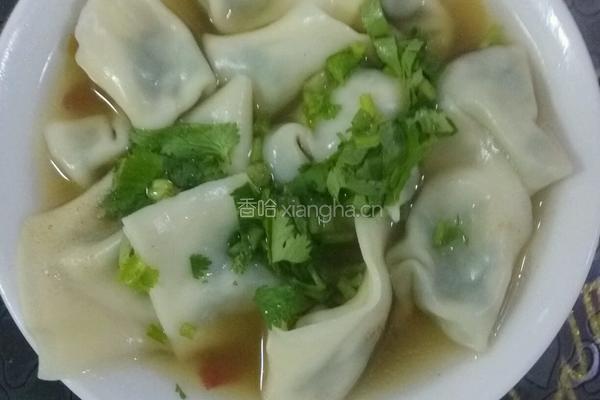 牛肉韭菜馅馄饨的做法图解11