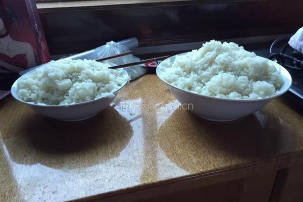 甜酒酿的做法图解2