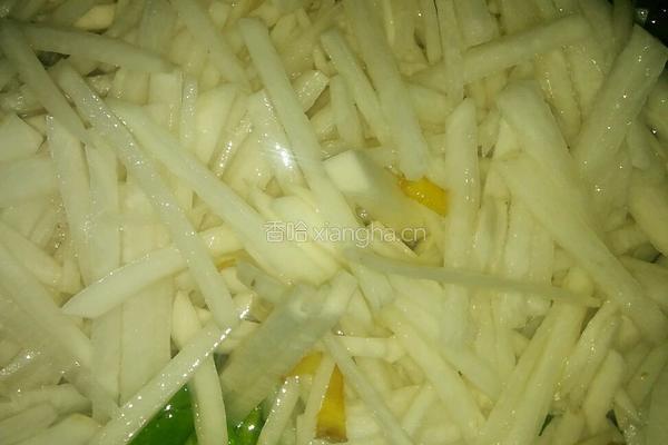 清炒萝卜丝的做法图解5