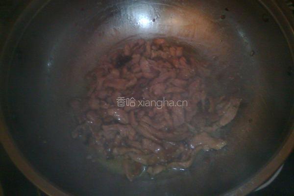 尖椒肉丝的做法图解5
