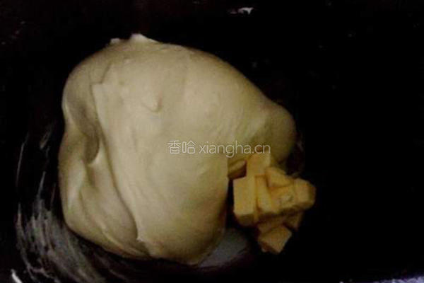 奶香豆沙面包的做法图解4