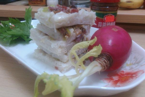 腊味萝卜糕的做法图解16