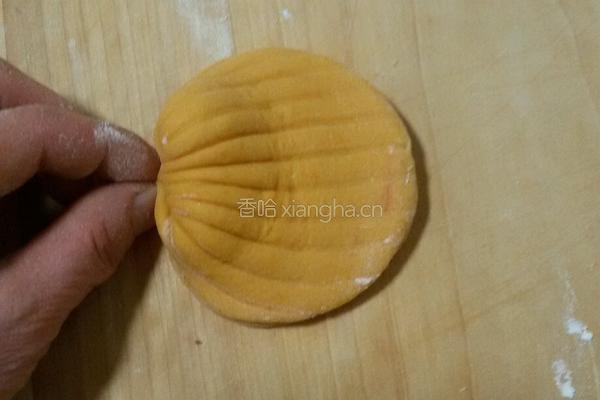 南瓜贝壳馒头的做法图解13