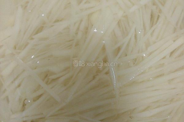 醋溜土豆丝的做法图解1