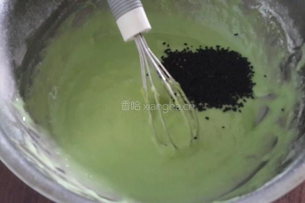 蓝莓芝麻纸杯蛋糕的做法图解5