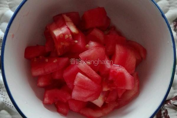 西芹番茄炖豆腐的做法图解4