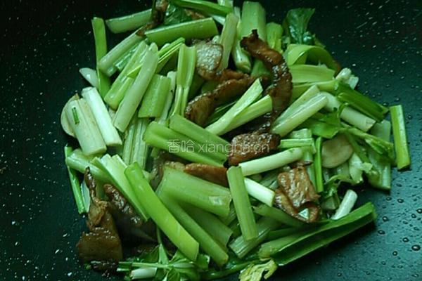 平菇炒肉片的做法图解7