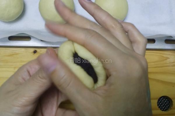 奶香豆沙小餐包的做法图解9
