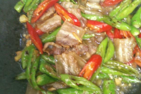农家小炒肉的做法图解9