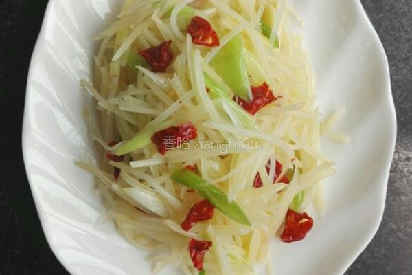 清炒土豆丝～鲁菜的做法图解8