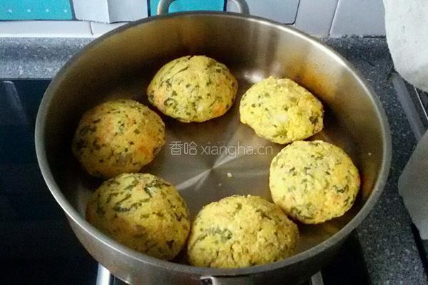 玉米面菜饽饽的做法图解8