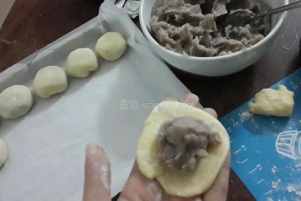 芋泥面包的做法图解12