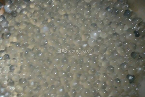 酸奶苹果西米露的做法图解3